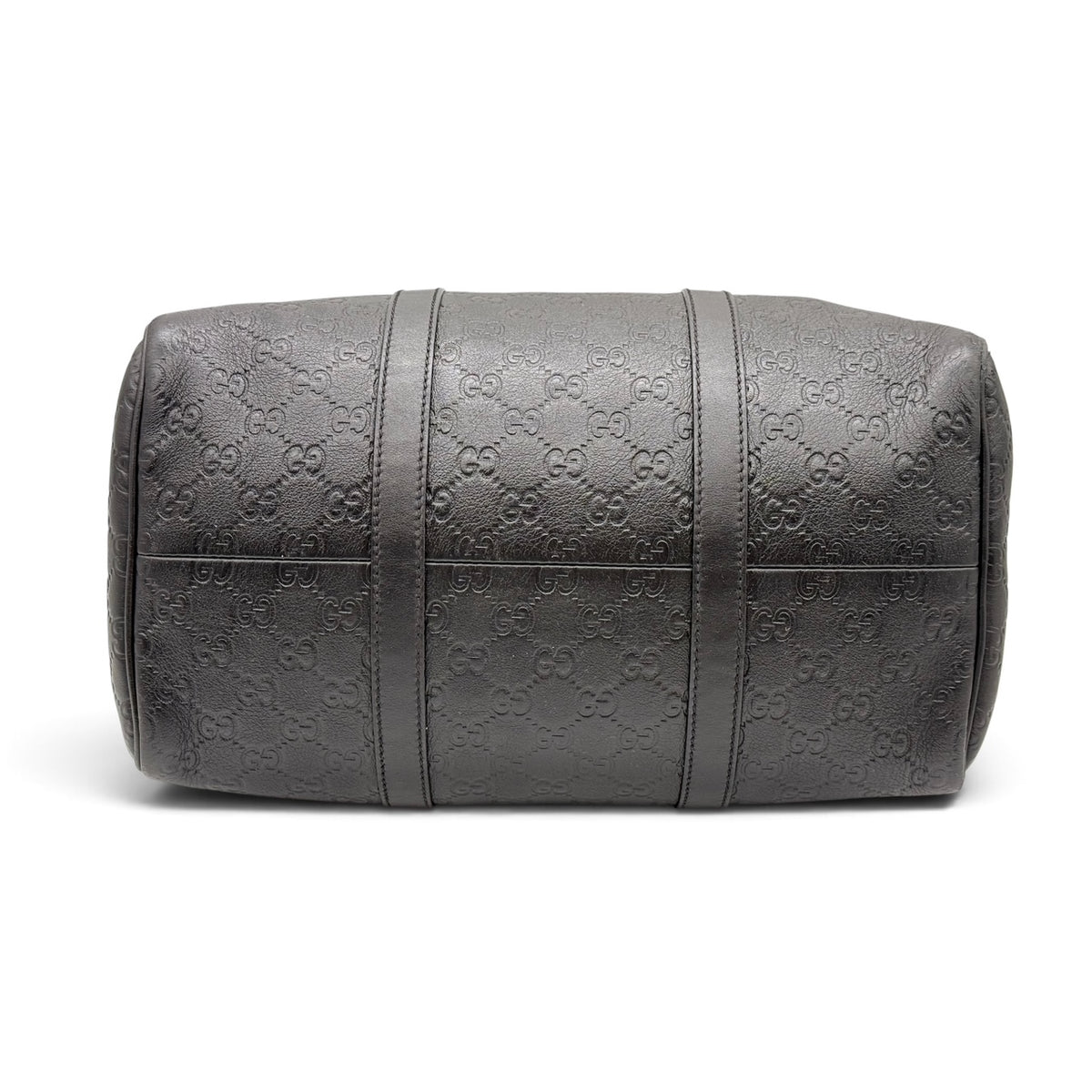 Gucci Boston Guccissima in Pelle Nera