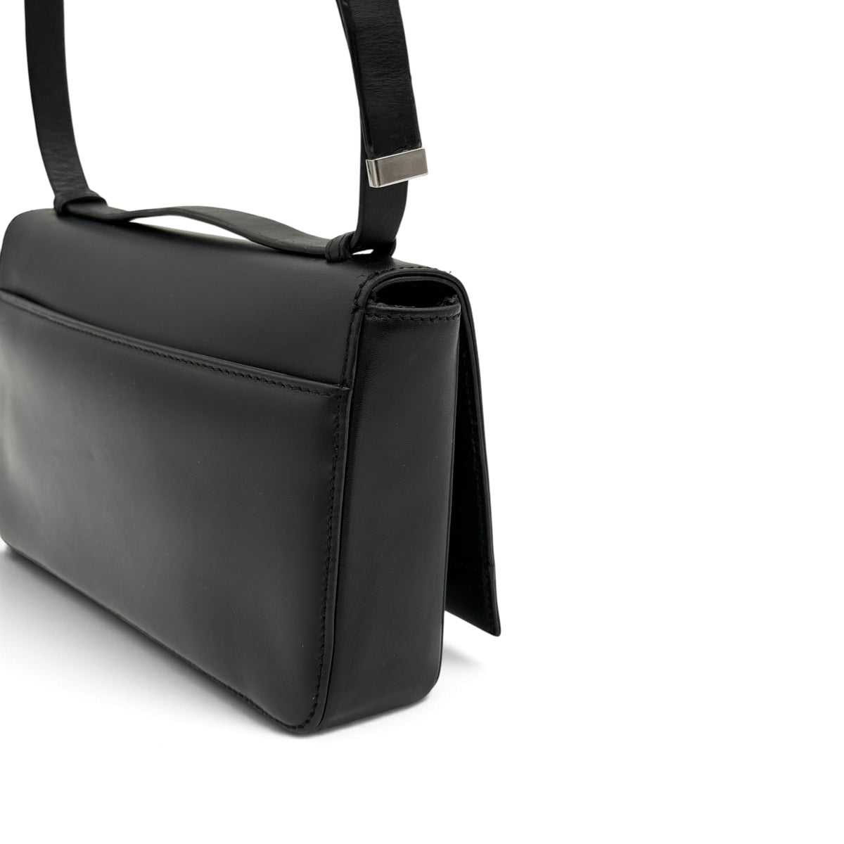Gucci Square G Borsa a Spalla in Pelle Nera