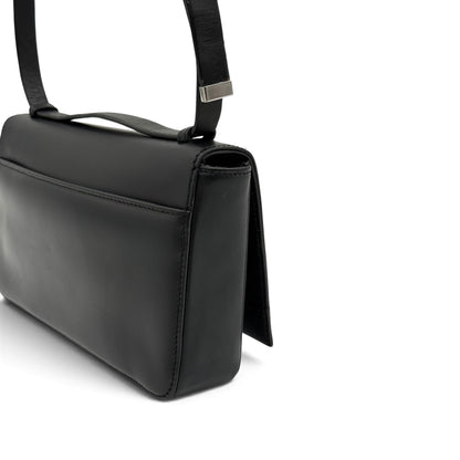 Gucci Square G Borsa a Spalla in Pelle Nera