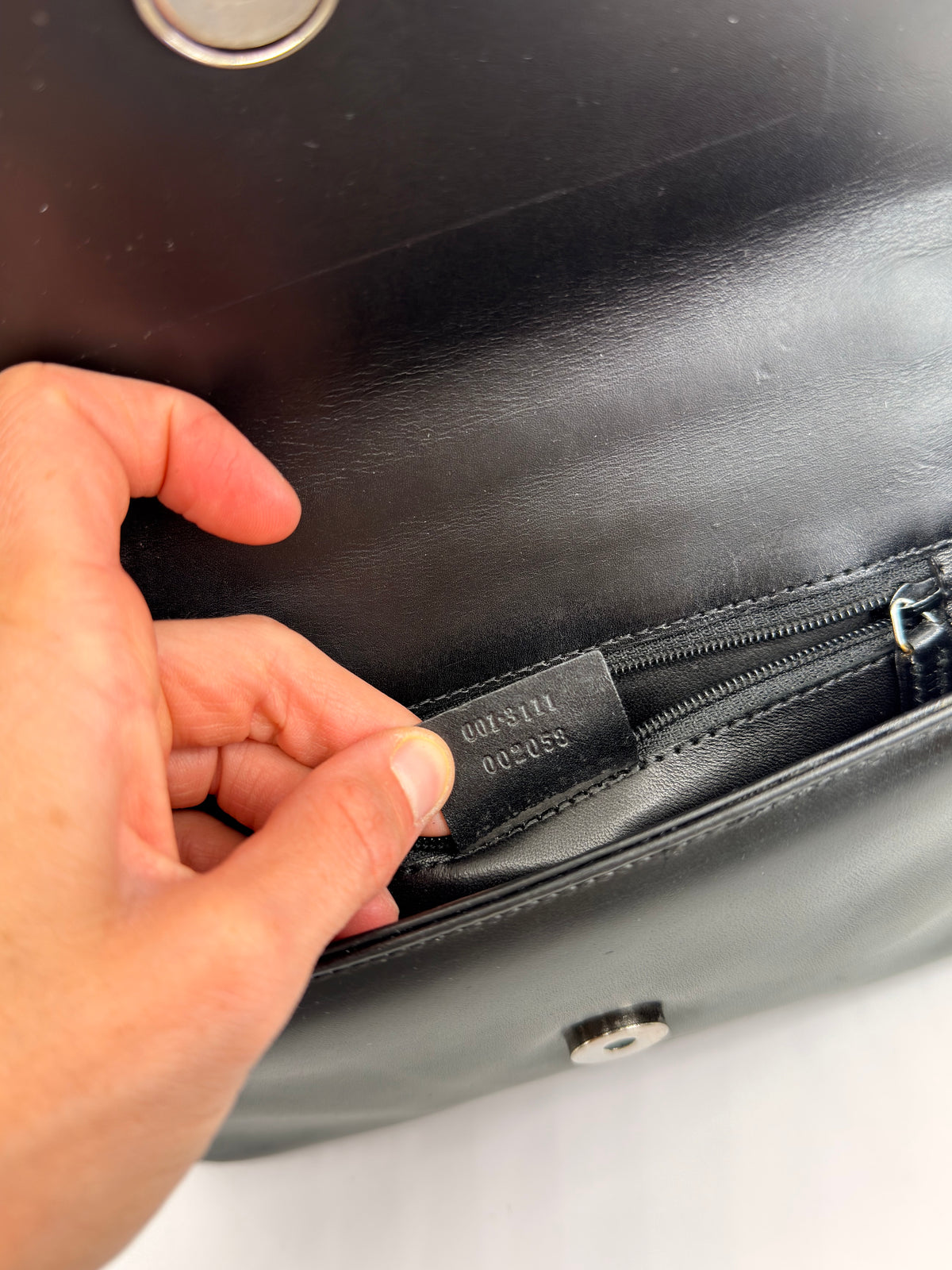 Gucci Square G Borsa a Spalla in Pelle Nera