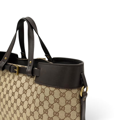 Gucci Shopping Bag Monogram Marrone
