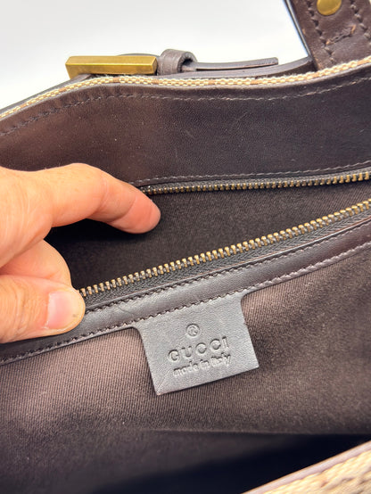 Gucci Shopping Bag Monogram Marrone