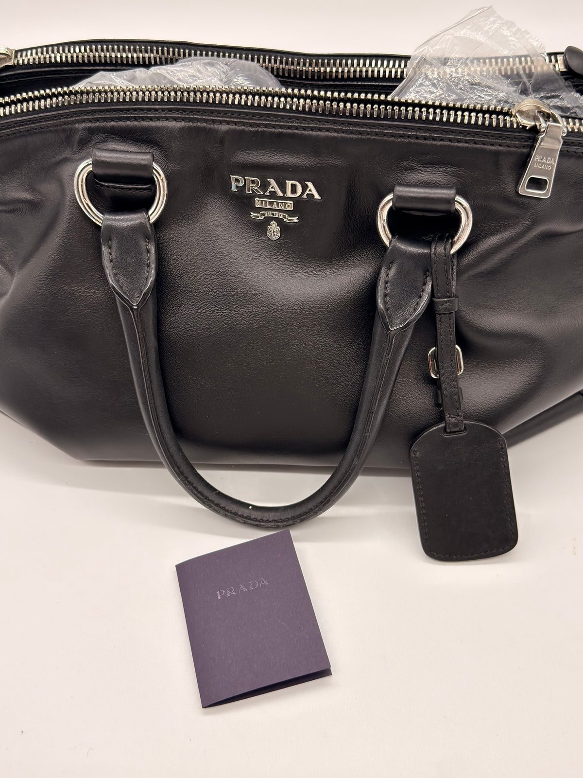 Prada Tote Bag in Pelle Saffiano Nera
