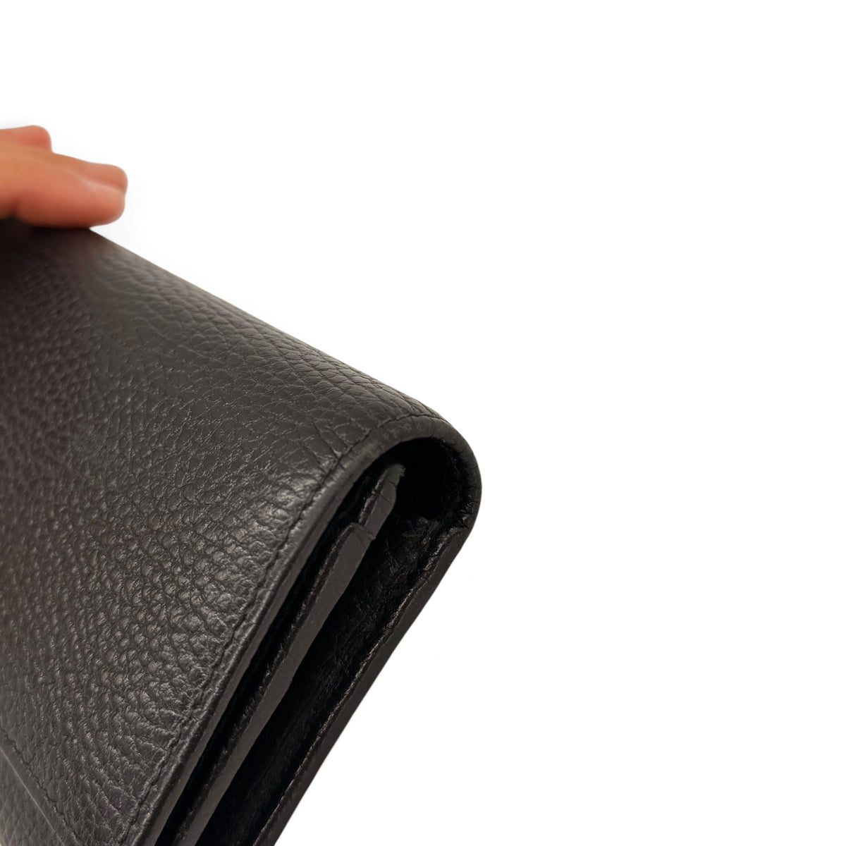Gucci Portafoglio GG Marmont Nero in Pelle