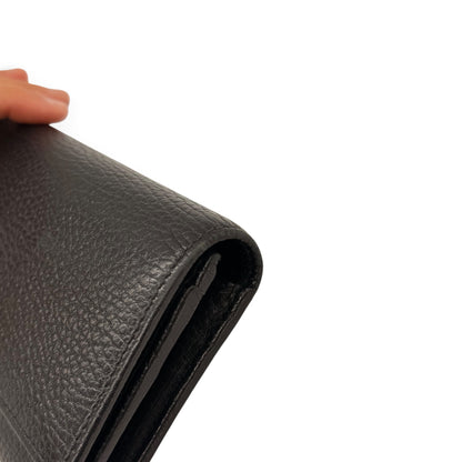 Gucci Portafoglio GG Marmont Nero in Pelle
