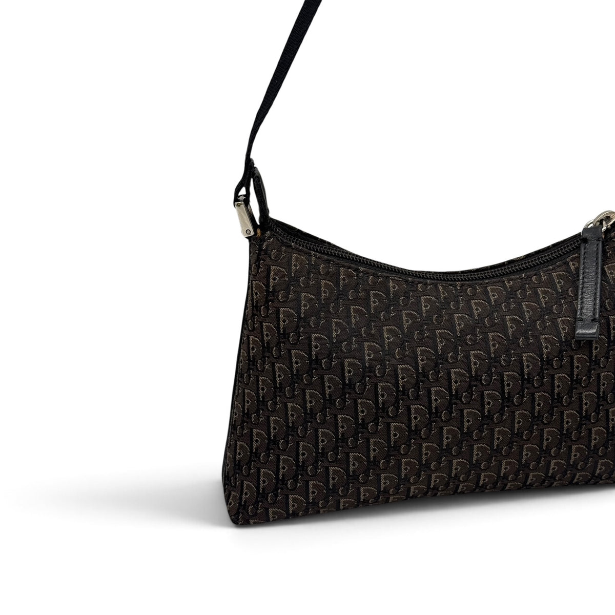 Christian Dior Jett Jacquard Oblique Pochette Nera