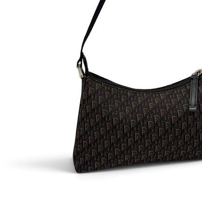 Christian Dior Jett Jacquard Oblique Pochette Nera