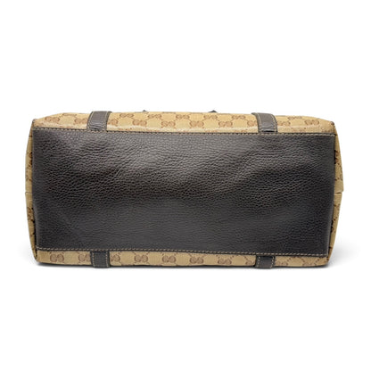 Gucci Tote Bag Crystal GG Marrone e Beige