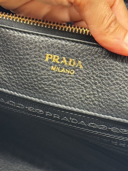 Prada Tote Bag pelle Daino nero