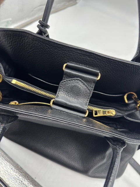 Prada Tote Bag pelle Daino nero