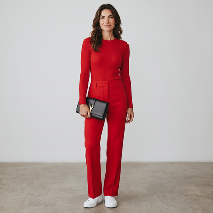 Saint Laurent Y Ligne Pochette Nera in Pelle