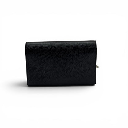 Borsa a tracolla Borse Vintage Gucci Dionysus in pelle nera martellata vista posteriore